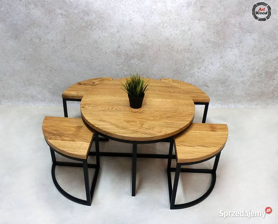 Stoliki kawowe modułowe stoliki kawowe duo 70cm Nowy Sącz sprzedam