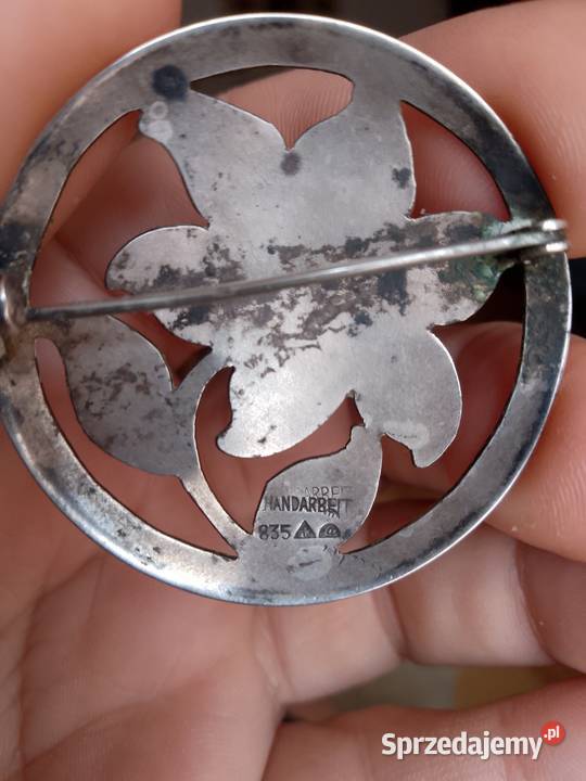 Broszka Theodor KLotz Częstochowa