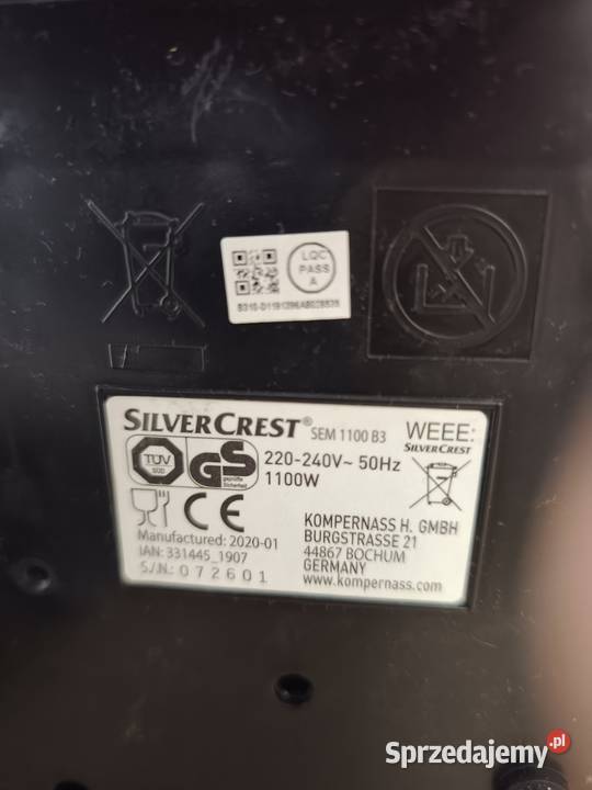 Kolbowy ekspres do kawy marki Silvercrest Dom i Ogród małopolskie Krzeszowice