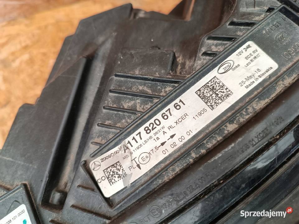 LAMPA LEWY PRZÓD REFLEKTOR EU A1178206761