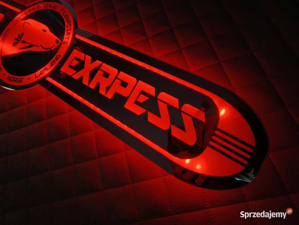 POLAR EXPRES LED mirror 100x25 24v multicolor 3m wielkopolskie Kobierno sprzedam