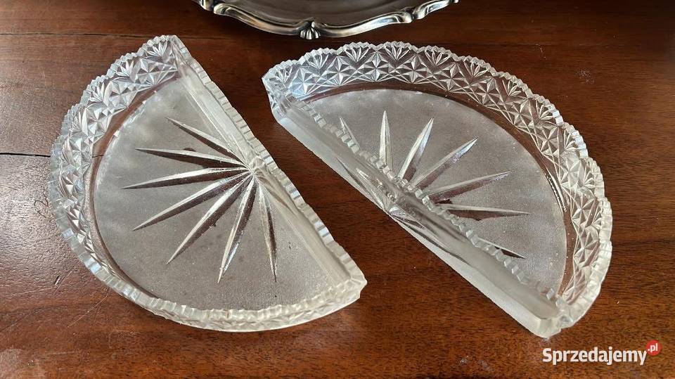 Patera Platerowa z wkładami szklanymi Kabaret pomorskie Gdańsk