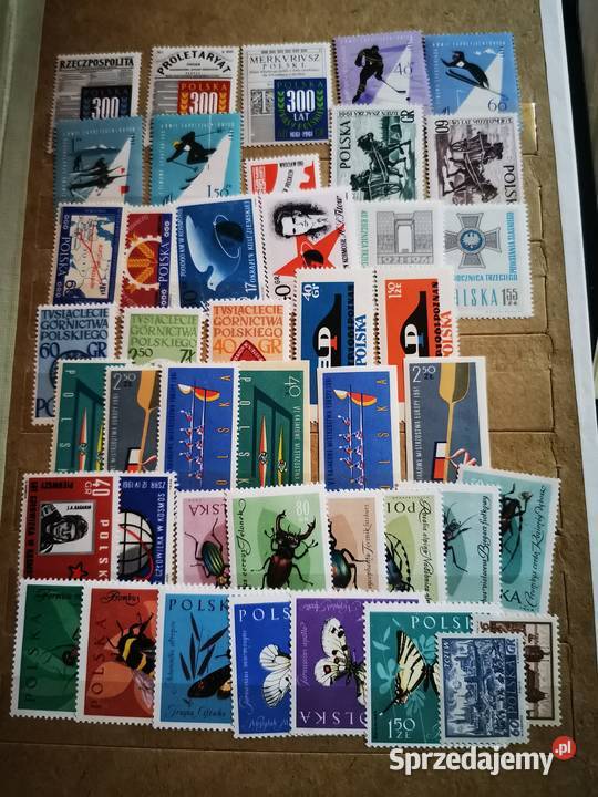 Znaczki ze zdjeć polska lata 1961 Puławy