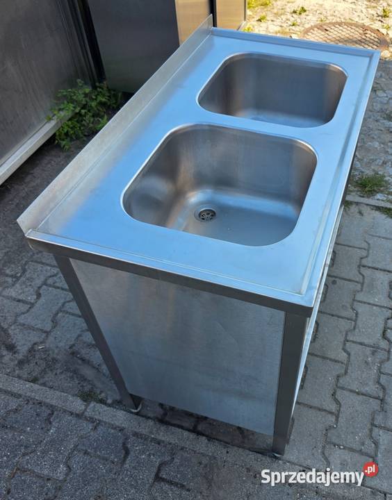 Zlew Basen 2 Komorowy z Szafką 1106085 M1822 N Gastronomia Nowe Skalmierzyce