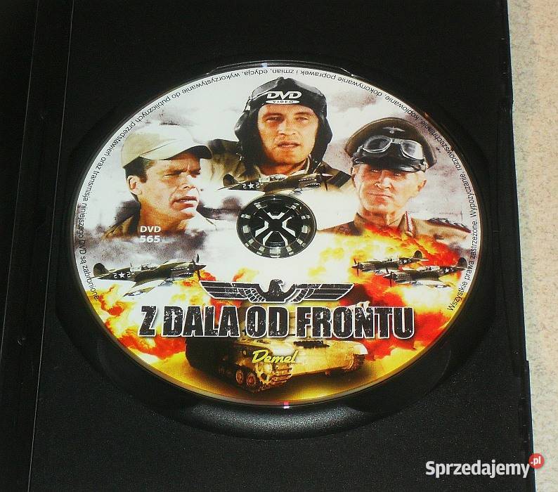 Film Z DALA FRONTU Oryginalna płyta DVD Gliwice