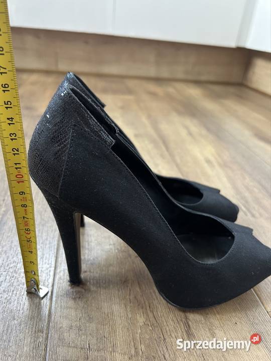 Buty na obcasie 37 czółenka koturny Wyszków