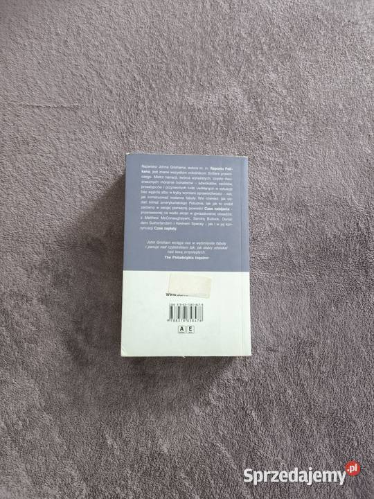 John Grisham Czas zapłaty zachodniopomorskie Szczecin