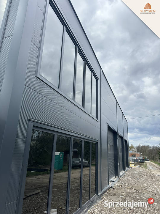 Hala 300 m2 stalowa produkcyjna magazyn warsztat Biskupice Ołoboczne