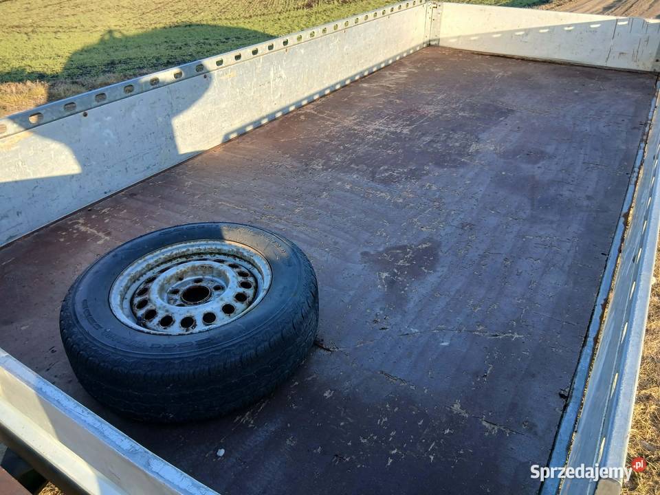 Przyczepa BOCKMANN 27 t Burty alu Tandem Laweta pomorskie Starogard Gdański