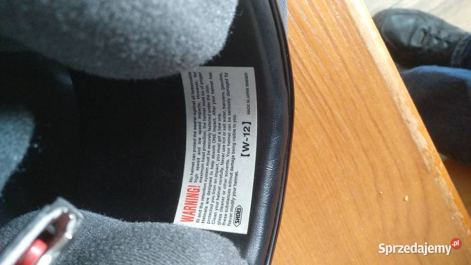 Kask motocyklowy dziecięcy Shoei Brzesko
