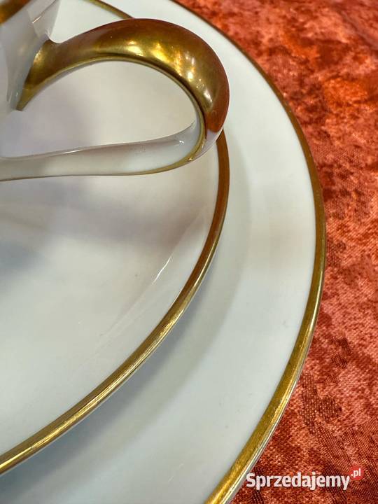 Filizanka KPM Krister biala Filiżanki i spodki Kielce