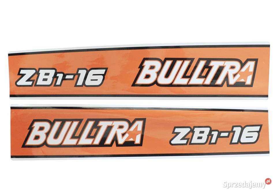 Naklejki Kubota Bulltra B116 ZB116 Tajęcina sprzedam