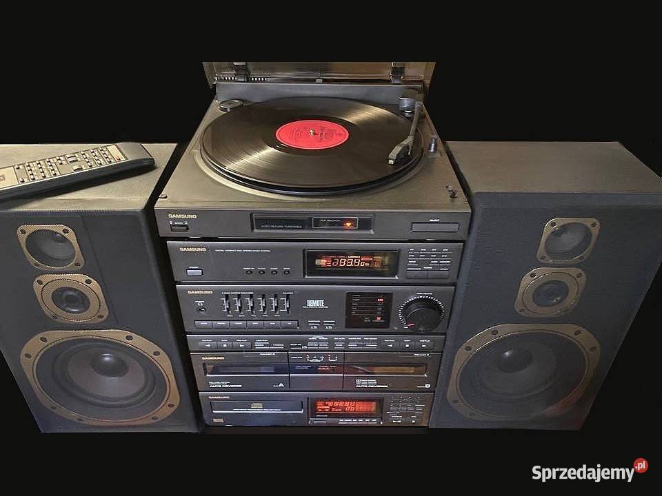 Stan Fabryczny Wieża SAMSUNG z GRAMOFONEM Rzeszów