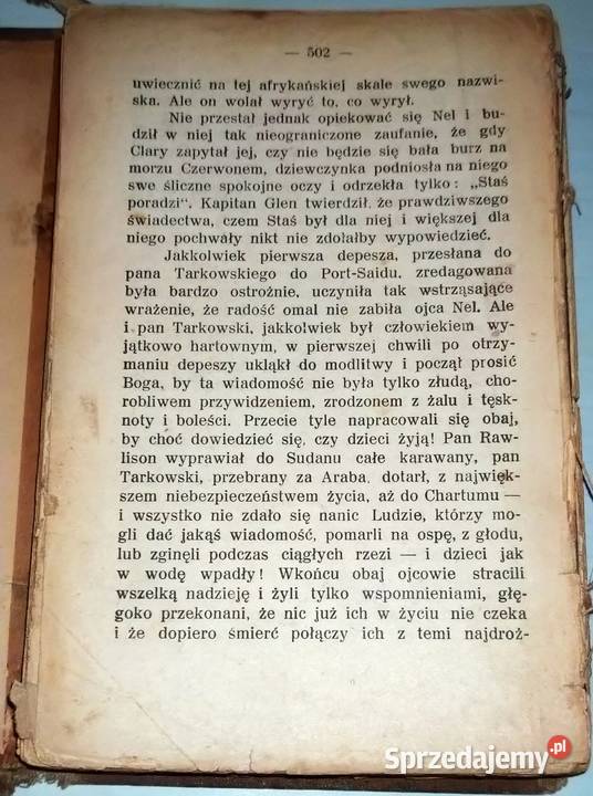 Oryginalna W Pustyni i w Puszczy Henryk twarda Gliwice