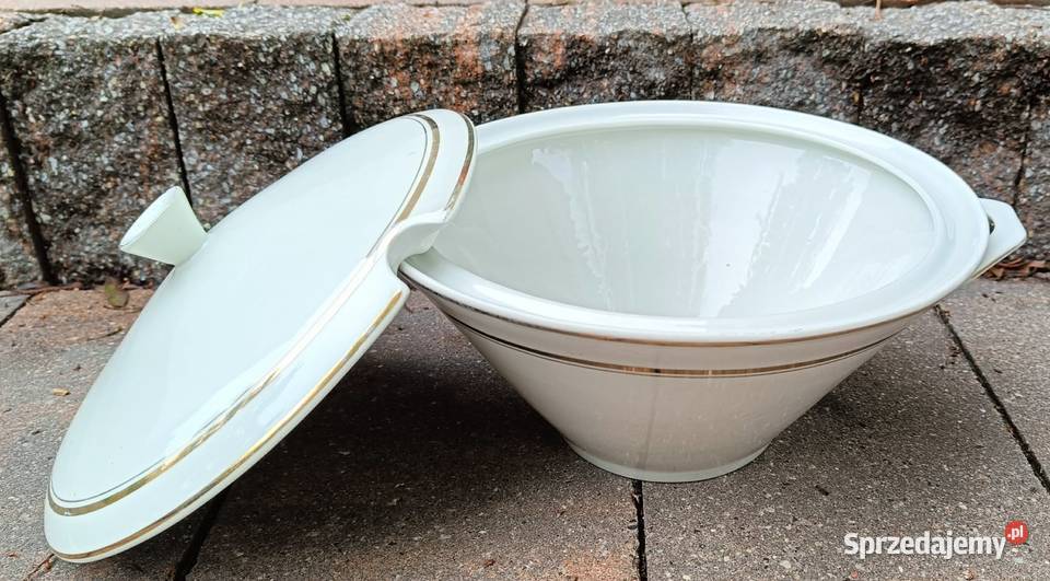Porcelanowa waza Chodzież lata 60te XXw