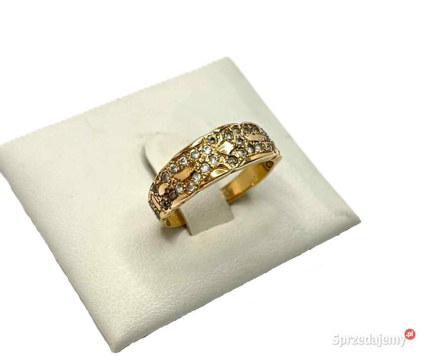 Złoty Pierścionek pr 585 34g R15 Pierścionki warmińsko-mazurskie Elbląg