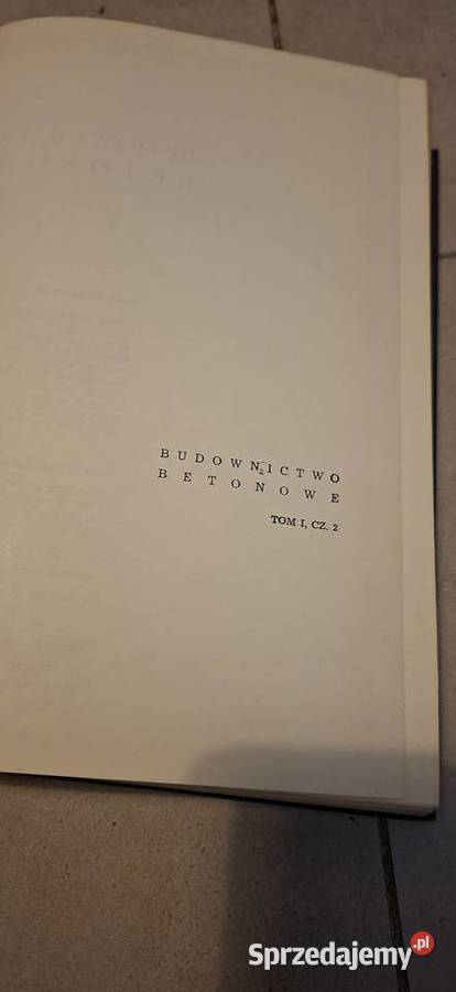 Budownictwo Betonowe T 1 Technologia Betonu wielkopolskie