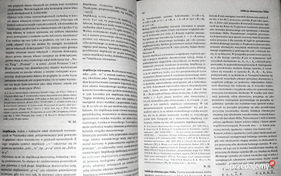 Mała encyklopedia logiki Kazimierz Czarnota i Chełm