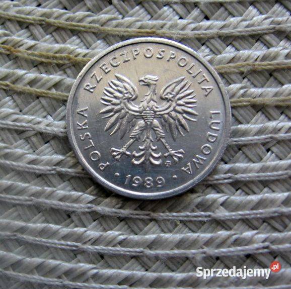 Polska 5 1989r Mała Numizmatyka wielkopolskie Kalisz
