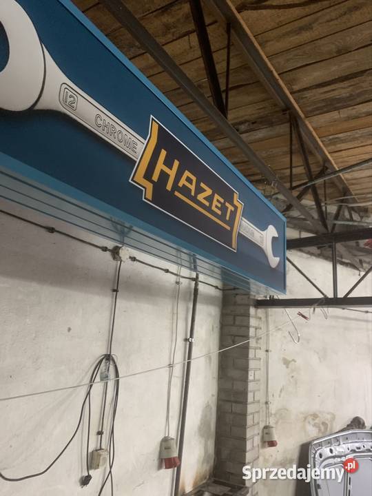 Hazet reklama neon fana marki unikatowa Poznań