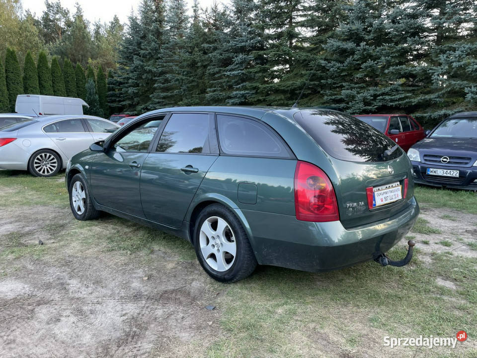 Nissan Primera 18 Benzyna 2003r Z Hakiem sprzedam