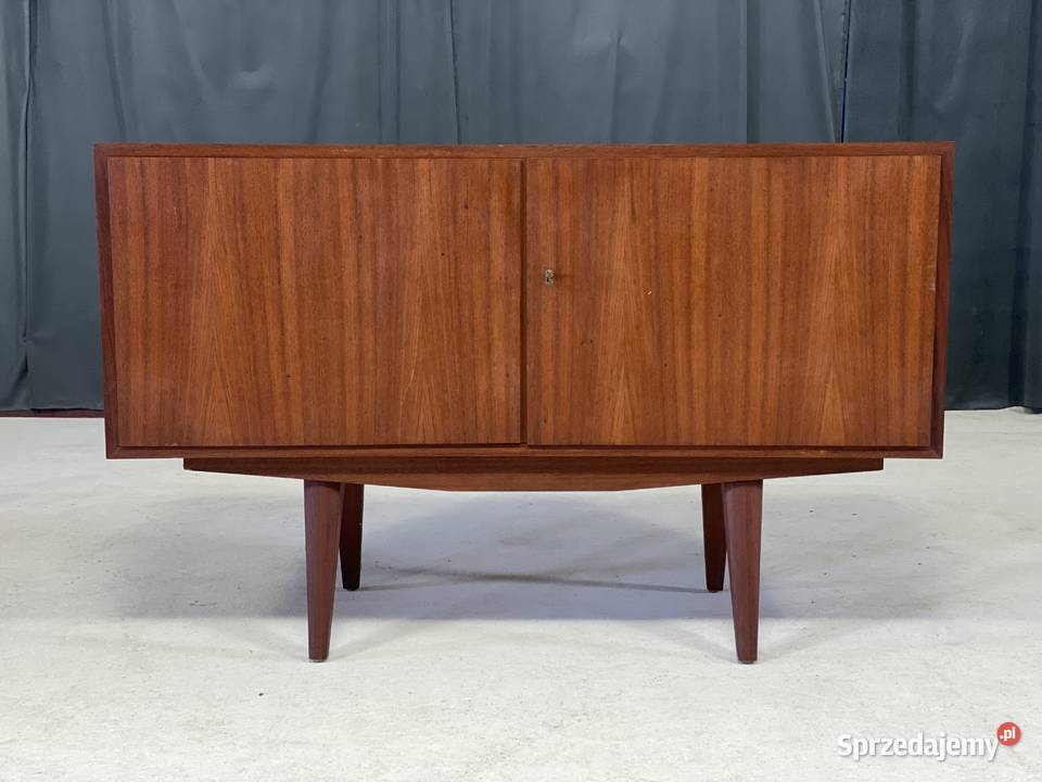 Szafka vintage PRL lata 60 teak styl Budno
