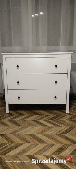 Biała komoda 3 szuflady IKEA wielkopolskie Września