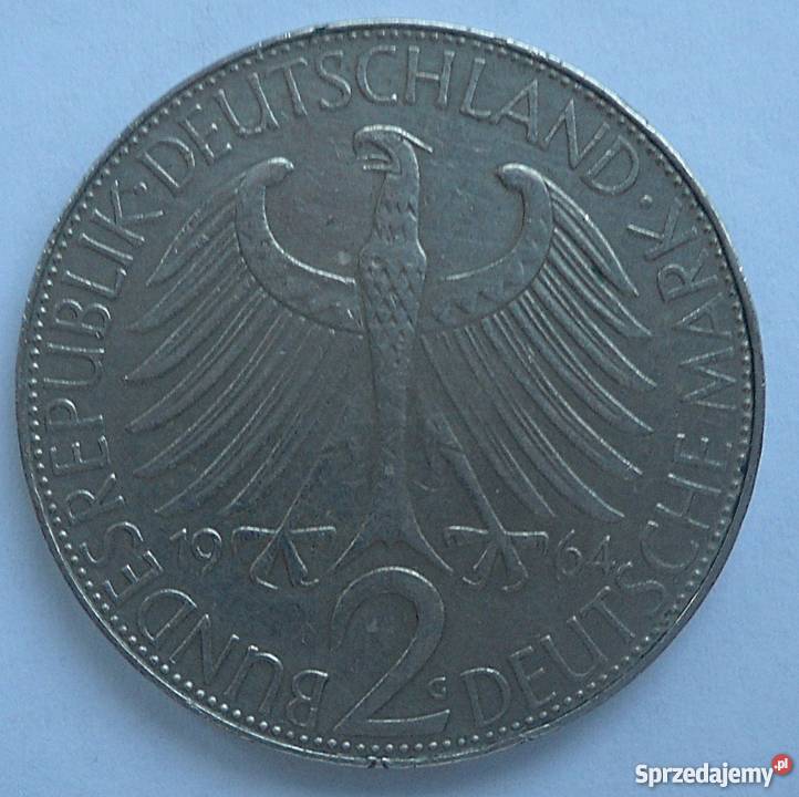 NIEMCY RFN2 MARKI1964 rG PLANCKCOPPERNICKEL sprzedam