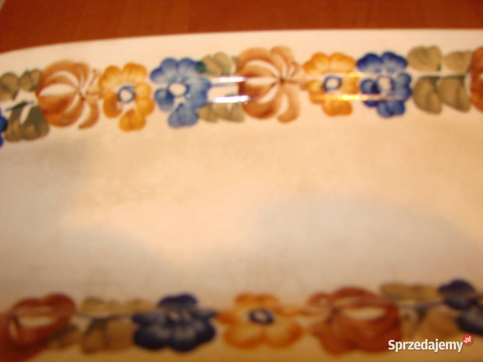 Włocławek stary fajansowy półmisek pomorskie Pruszcz Gdański