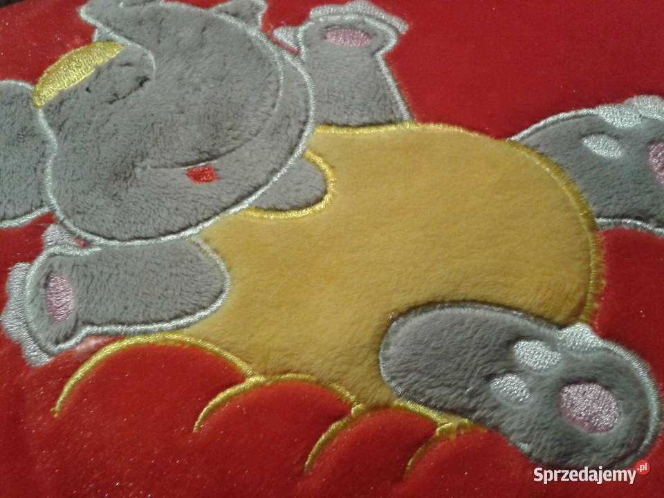 SERCE pluszowe czerwone ze SŁONIKIEM 30 na Wołczyn