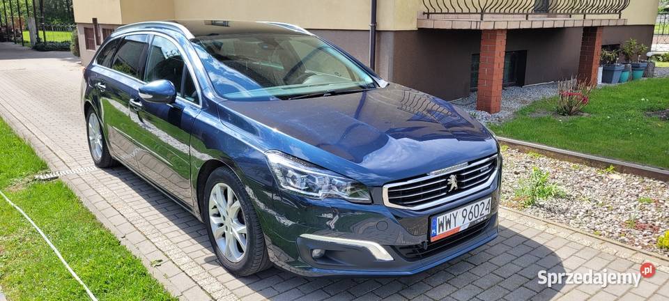 PEUGEOT 508SW 16HDI kurtyny powietrzne Samochody osobowe Wyszków sprzedam