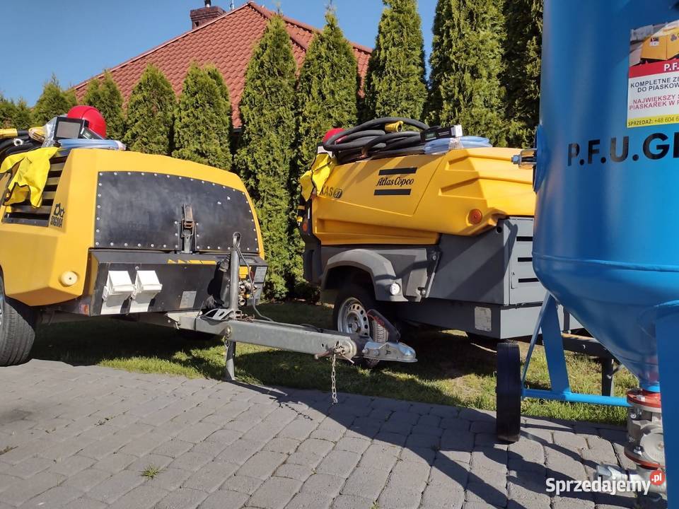 Atlas copco piaskarka sprężarka kompresor Szczecin