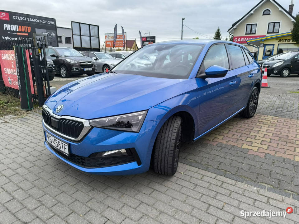 koda Scala 15 TSi 150 Klimatronic Kamera Salon klimatyzacja Samochody osobowe Łuków