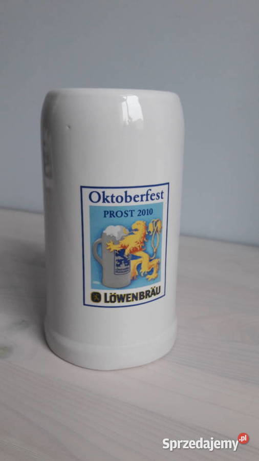 Kufel do piwa Oktoberfest opolskie Głuchołazy