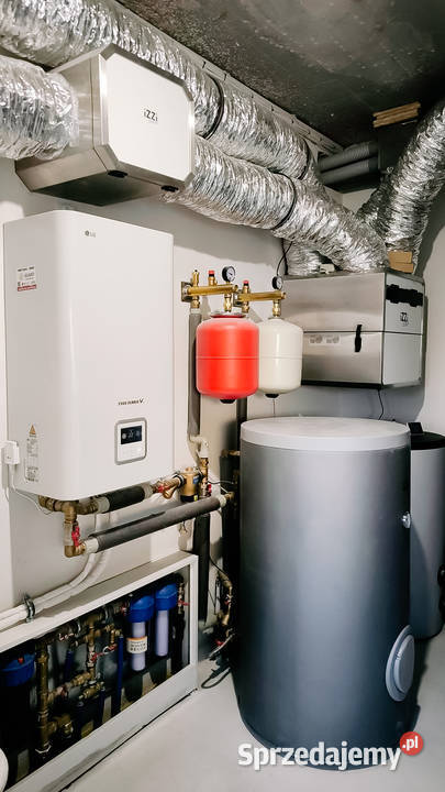 Pompa ciepła LG 46 kW split Szafa hydrauliczna Piotrków Trybunalski sprzedam