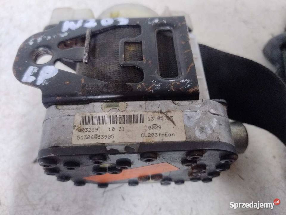 PAS BEZPIECZEŃSTWA LEWY PRZÓD MERCEDES CL W203 sprzedam