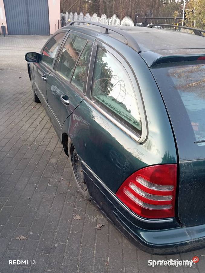 Mercedes C na części brak silnika Dobrzewino sprzedam