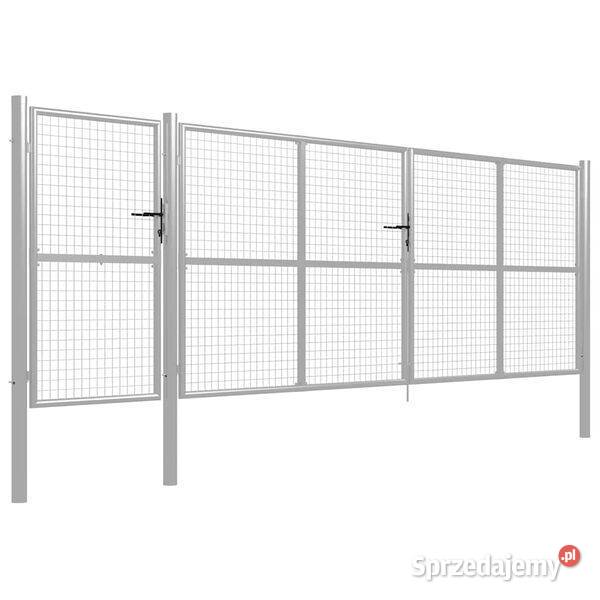 vidaXL Brama ogrodowa stalowa 500x150