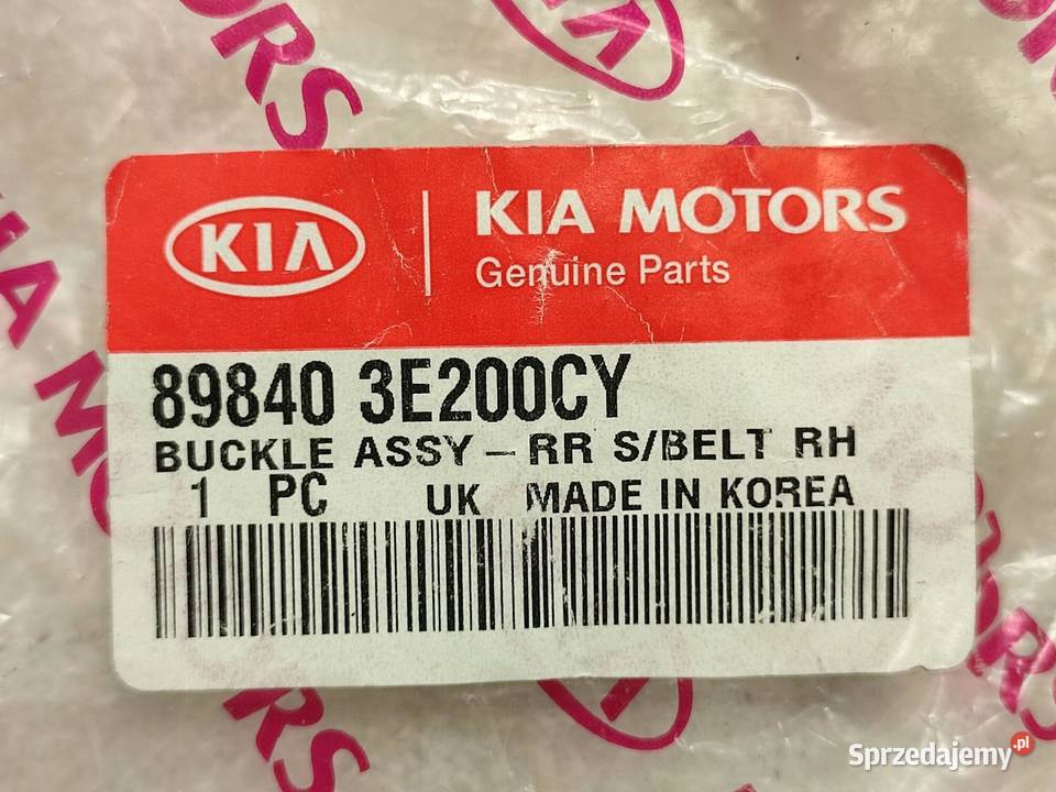 ZAPINKA PASA TYŁ KIA SORENTO JC BL 20022009 lubelskie