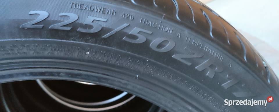 4x22550R17 OPONY LETNIE 22550ZR17 98V 6mm