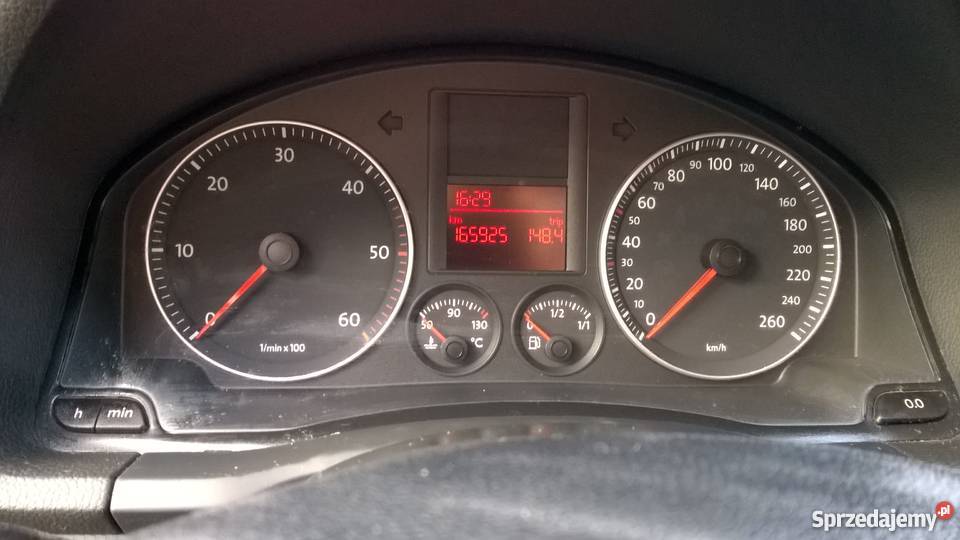 Sprzedam VW Golf V 19 TDI 2008 SREBRNY METALIK srebrny Werynia sprzedam