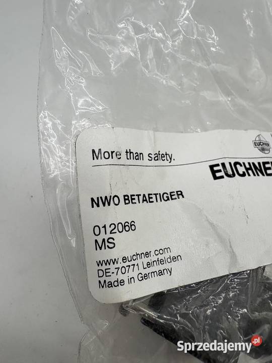 Euchner NWO BETAETIGER 012066 Actuator Warszawa