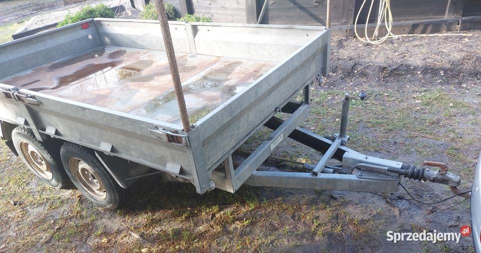 Przyczepka samochodowa 2 osiowa 2000 DCM 2 Toruń