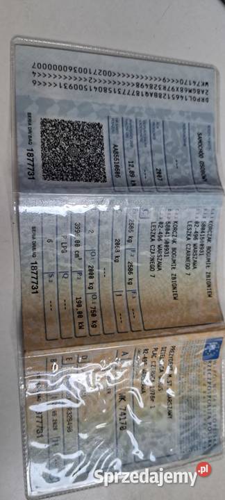 Chrysler Pacifica 40 sprzedam Warszawa