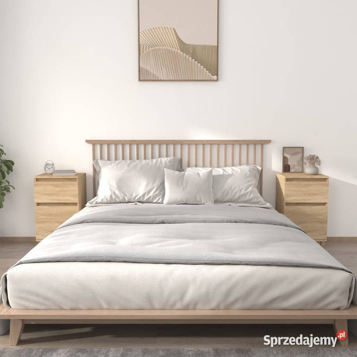 Szafki nocne 2 kolor dąb sonoma 40x35x70 Nocne Warszawa
