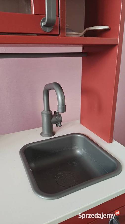 Kuchnia czerwona Ikea duktig dzieci do zabawy Edukacyjne Dąbrowa Górnicza