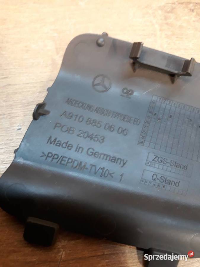 MERCEDES SPRINTER W910 ZAŚLEPKA HAKA PRZÓD osobowe Części samochodowe wielkopolskie sprzedam