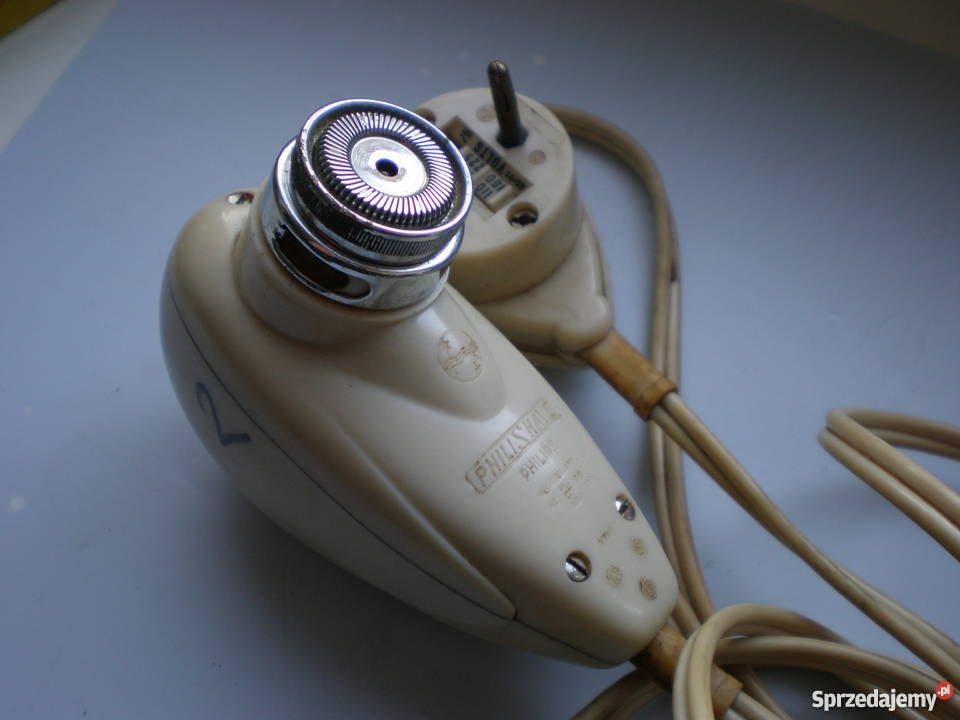 2Zabytkowa kolekcjonerska maszynka PhiliShave Lipiany