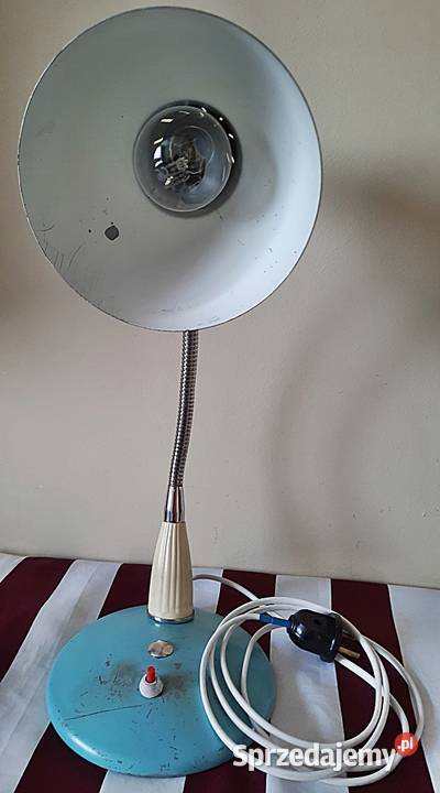Lampa na biurko typ 1118 SZM 2 P T Wwa 2 z PRL Ostrów Wielkopolski