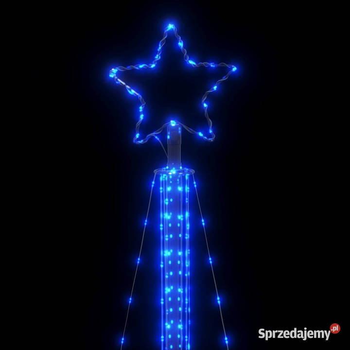Lampki choinkowe 525 niebieskich LED 302 Warszawa